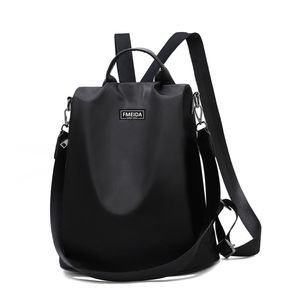 Large Travel Backpack for Women Waterproof Back Pack Black Shoulder Bag💓